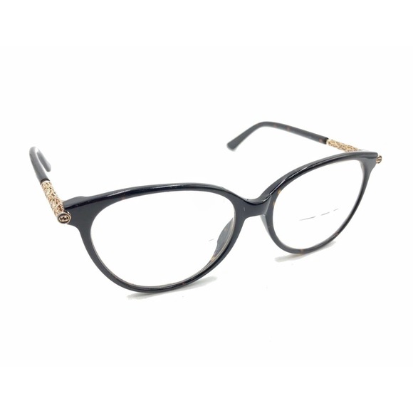 Gucci Accessories Gucci Dark Brown Tortoise Acetate Cat Eye